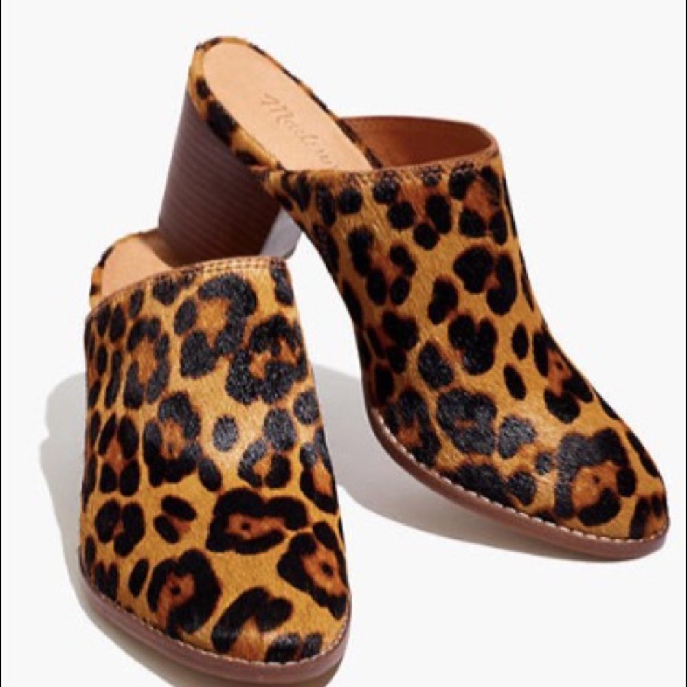 Madewell Harper Mule in Leopard Bestseller!